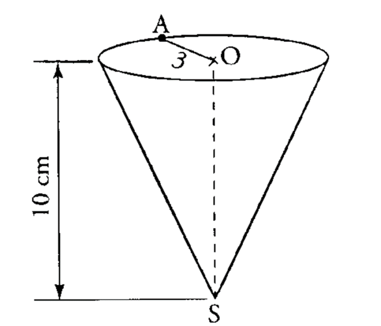 Volume Dun Cone De Revolution Calculateur En Ligne