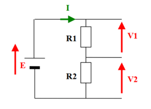 Pont diviseur de tension calcul et exercices corrigés 1